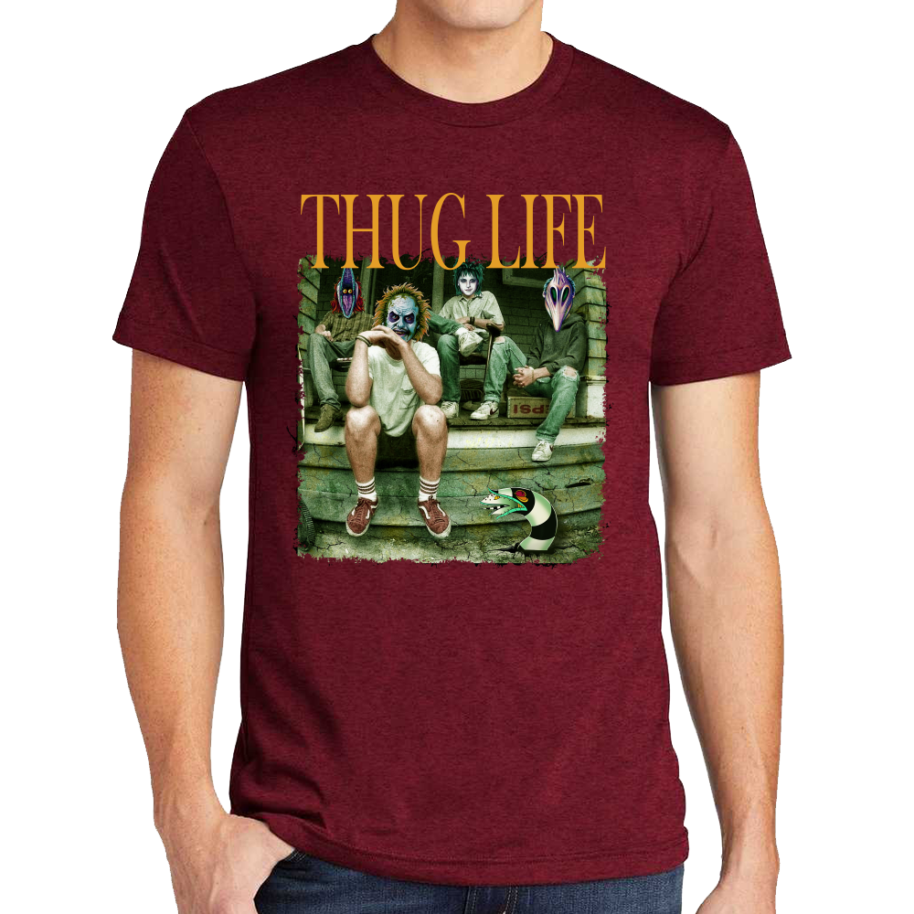 Playera Thug Life Beetlejuice Algodón Premium #0002172