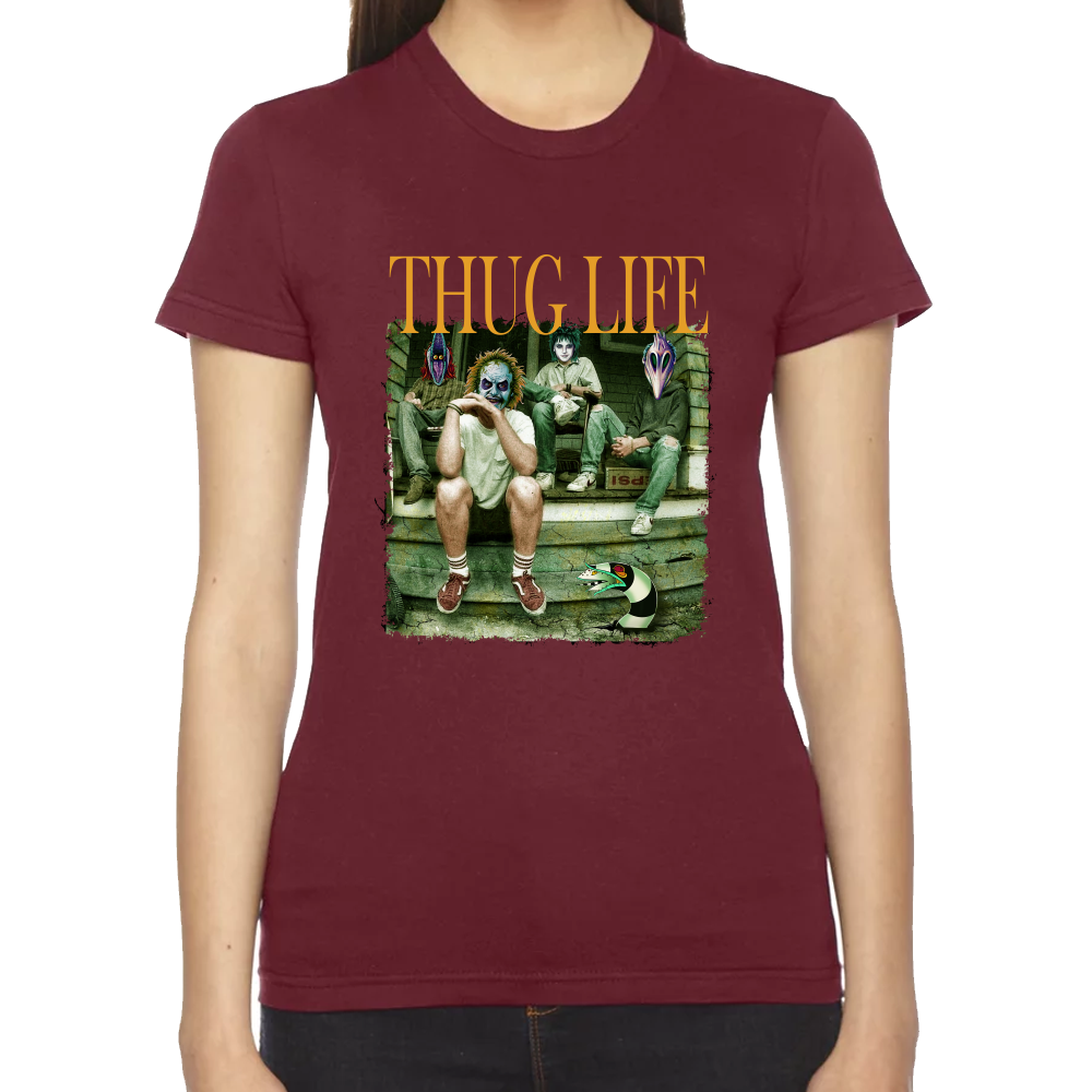 Playera Thug Life Beetlejuice Algodón Premium #0002172