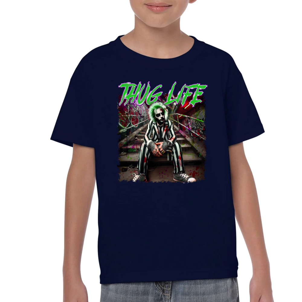 Playera Thug Life Beetlejuice Algodón Premium #0002173