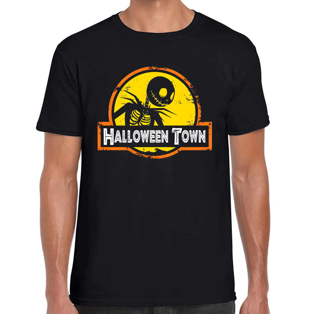 Playera Halloween Town Jack Skellington Algodón Premium #0002174