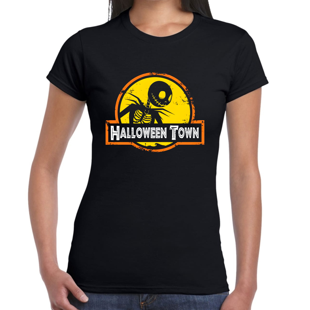 Playera Halloween Town Jack Skellington Algodón Premium #0002174 Imagen secundaria del producto
