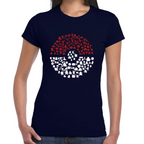 Playera Pokeball Pokemon Algodón Premium #0002181