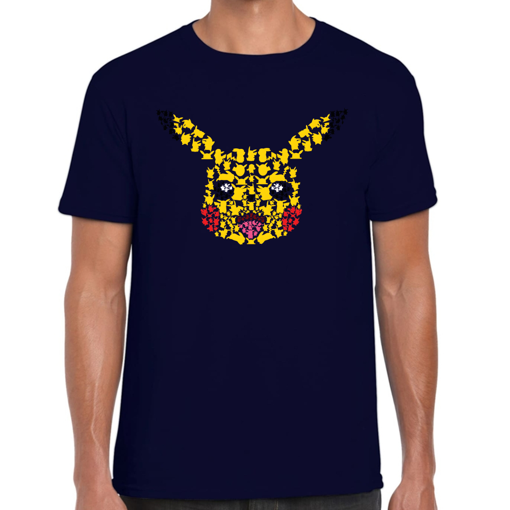Playera Pikachu Pokemon Algodón Premium #0002182