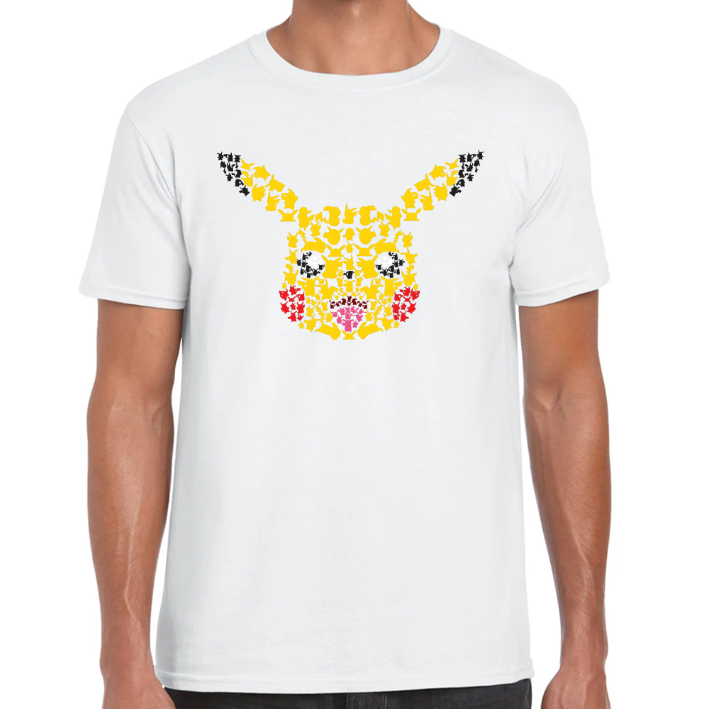 Playera Pikachu Pokemon Algodón Premium #0002182