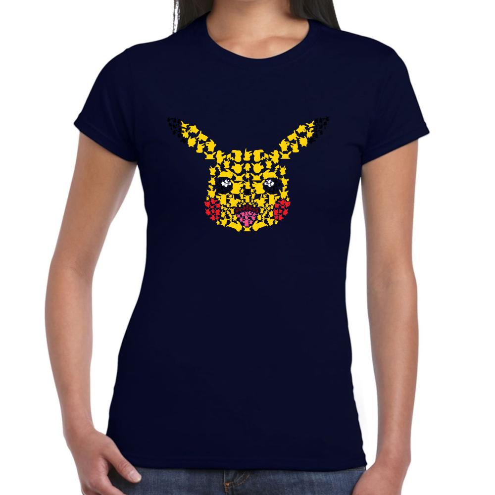 Playera Pikachu Pokemon Algodón Premium #0002182