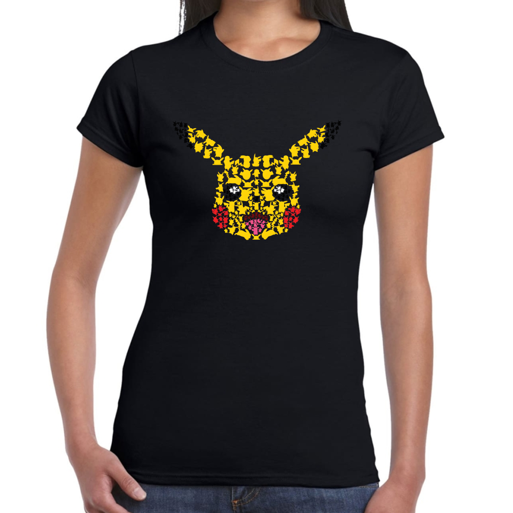 Playera Pikachu Pokemon Algodón Premium #0002182