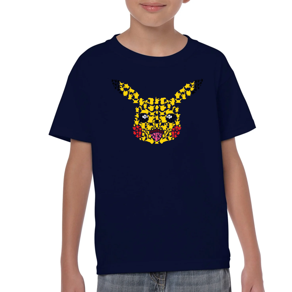 Playera de Niño Pikachu Pokemon Algodón Premium #0002182