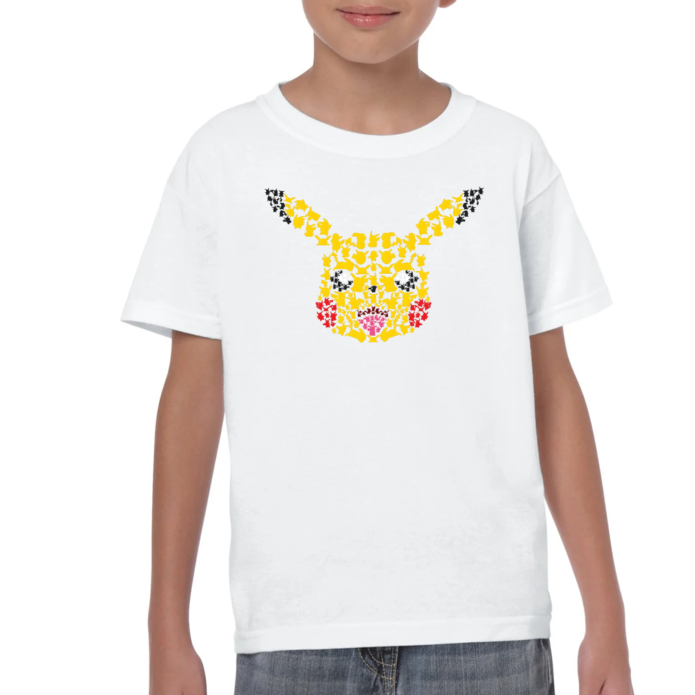 Playera de Niño Pikachu Pokemon Algodón Premium #0002182