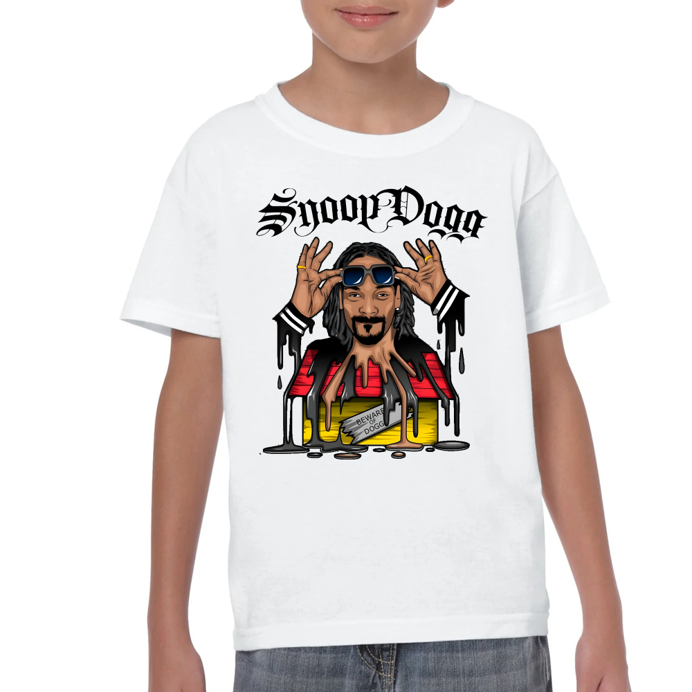 Playera Snoop Dogg Beware a Dog Algodón Premium #0002185
