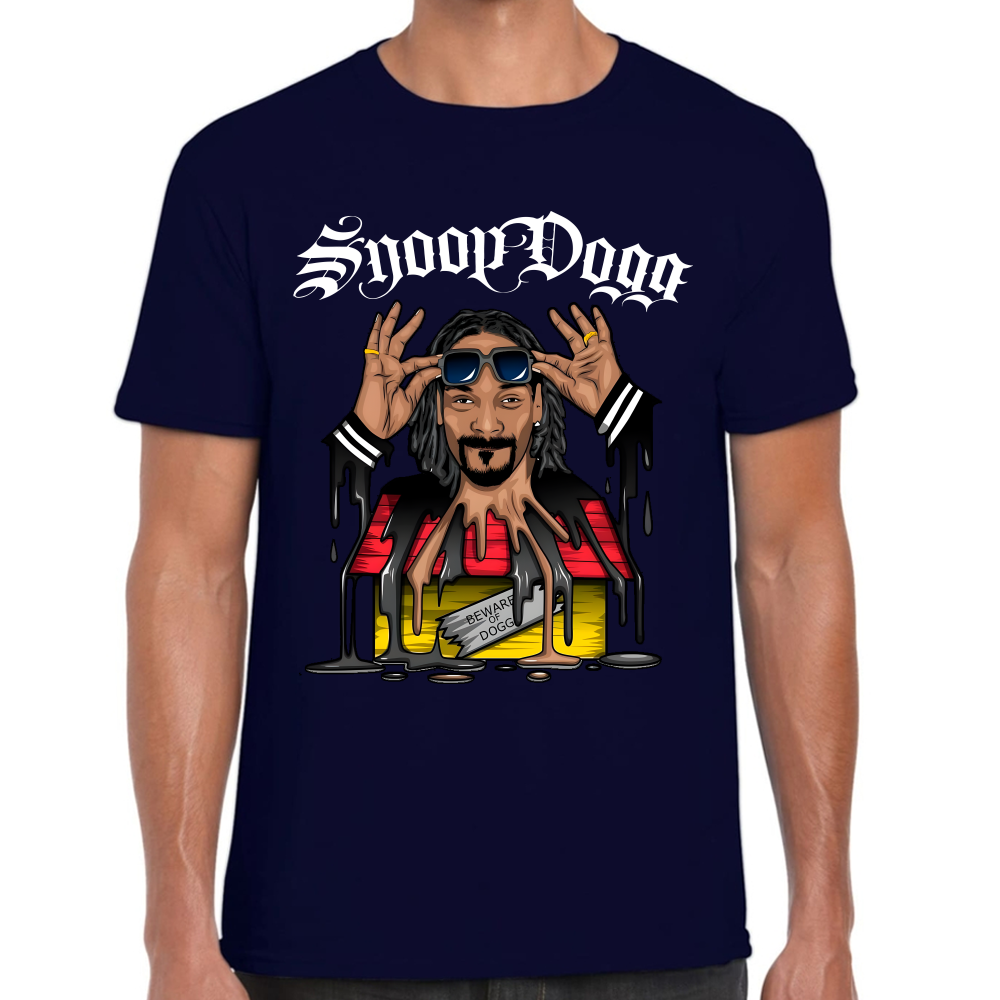 Playera Snoop Dogg Beware a Dog Algodón Premium #0002185