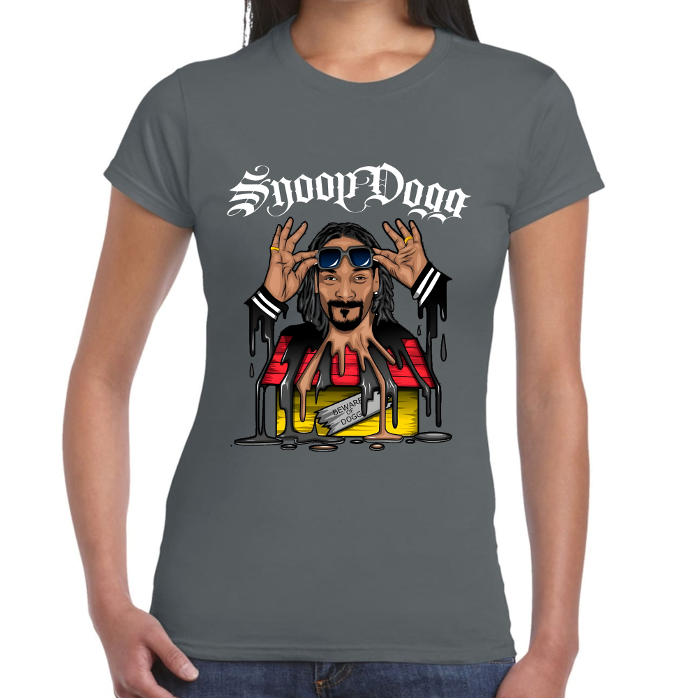 Playera Snoop Dogg Beware a Dog Algodón Premium #0002185