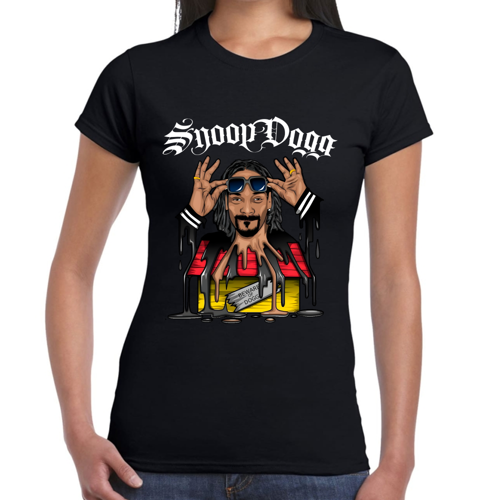 Playera Snoop Dogg Beware a Dog Algodón Premium #0002185