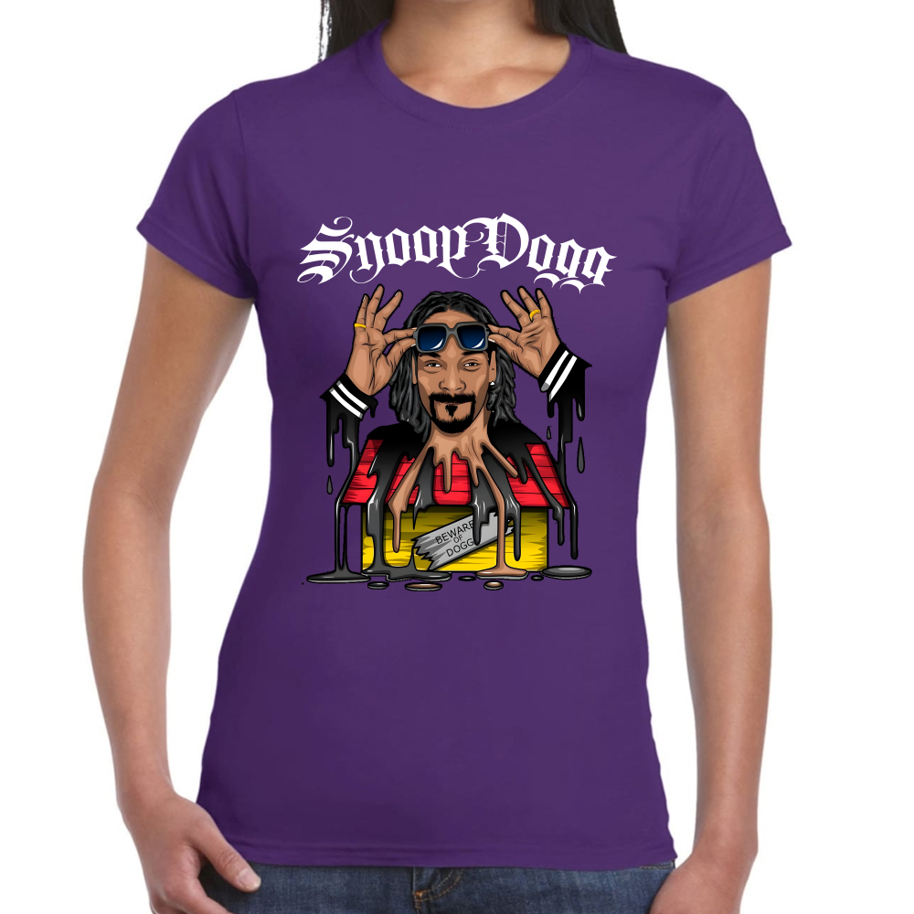 Playera Snoop Dogg Beware a Dog Algodón Premium #0002185