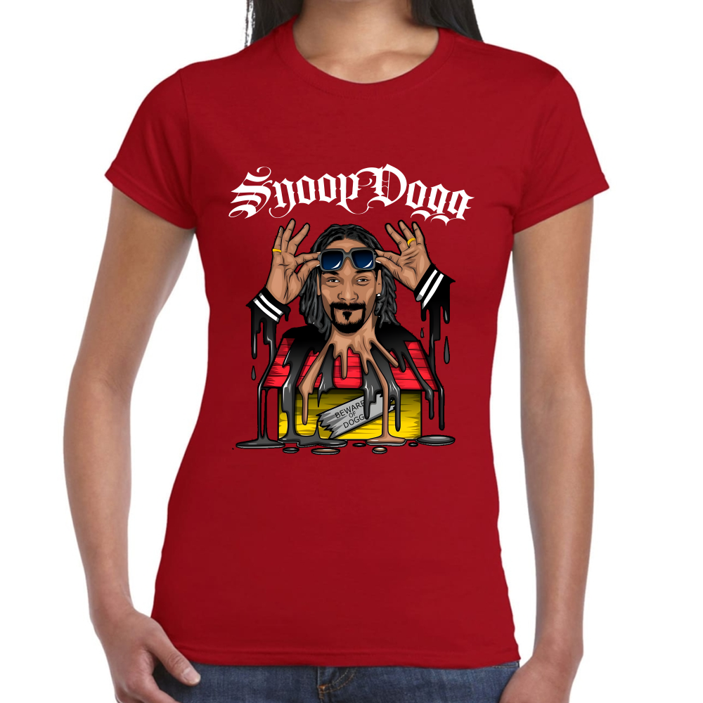 Playera Snoop Dogg Beware a Dog Algodón Premium #0002185
