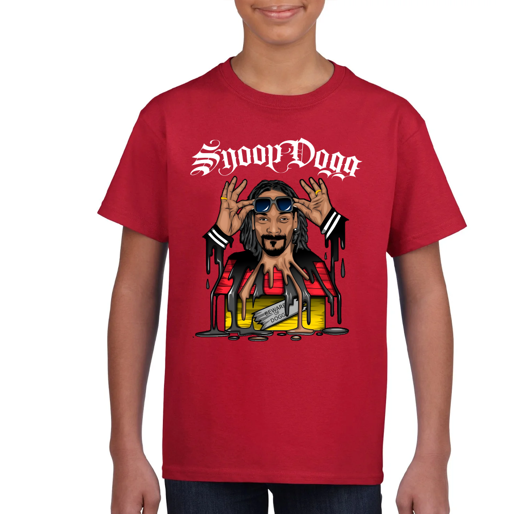 Playera Snoop Dogg Beware a Dog Algodón Premium #0002185