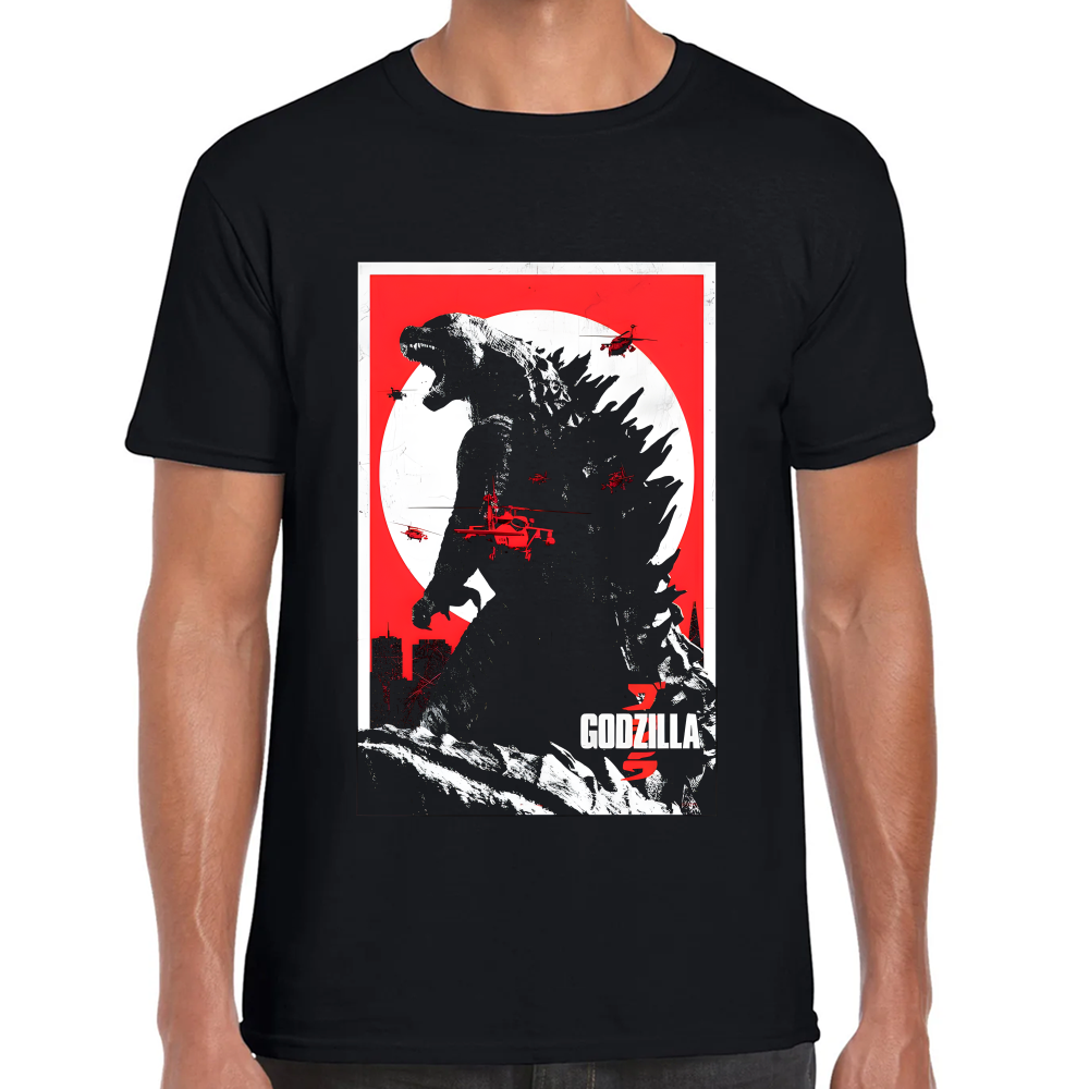 Playera Godzilla Algodón Premium #0002186 Imagen principal del producto