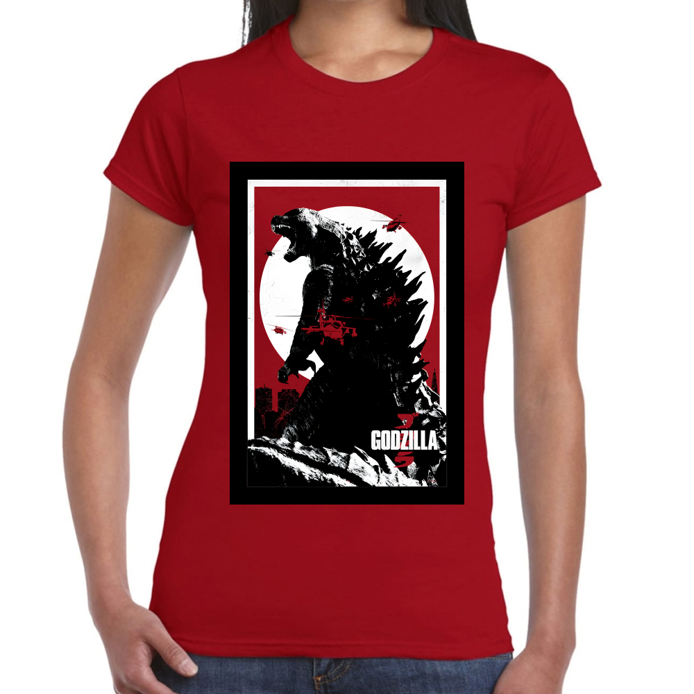 Playera Godzilla Algodón Premium #0002186