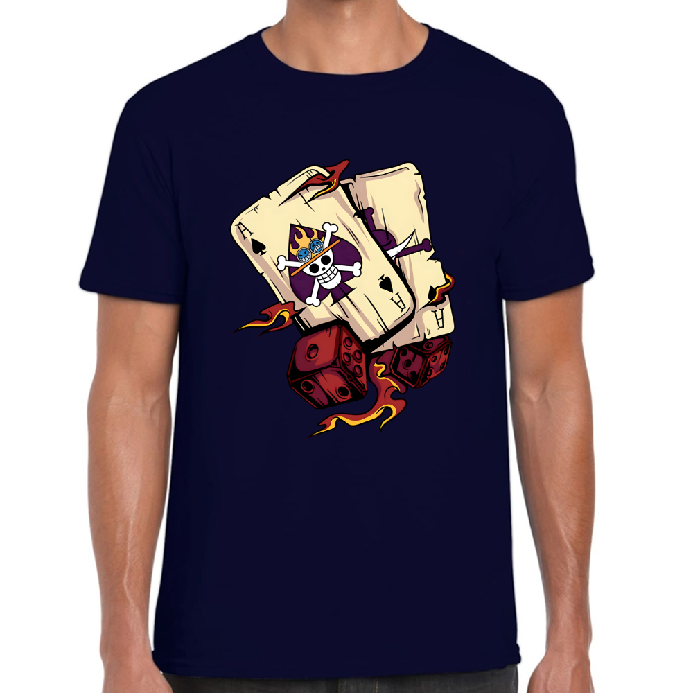 Playera One Piece Poker Algodón Premium #0002190