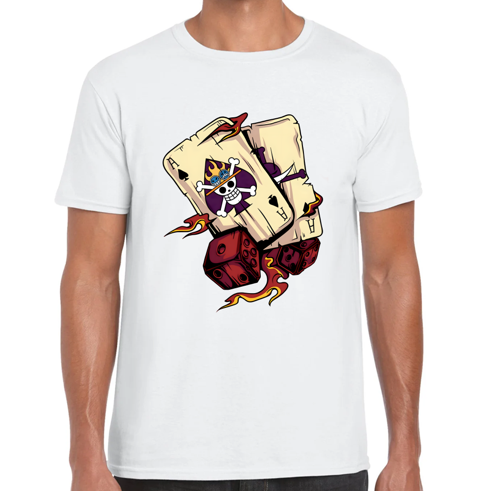 Playera One Piece Poker Algodón Premium #0002190