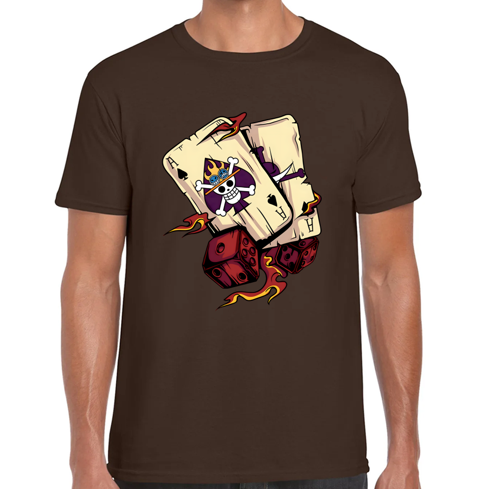 Playera One Piece Poker Algodón Premium #0002190