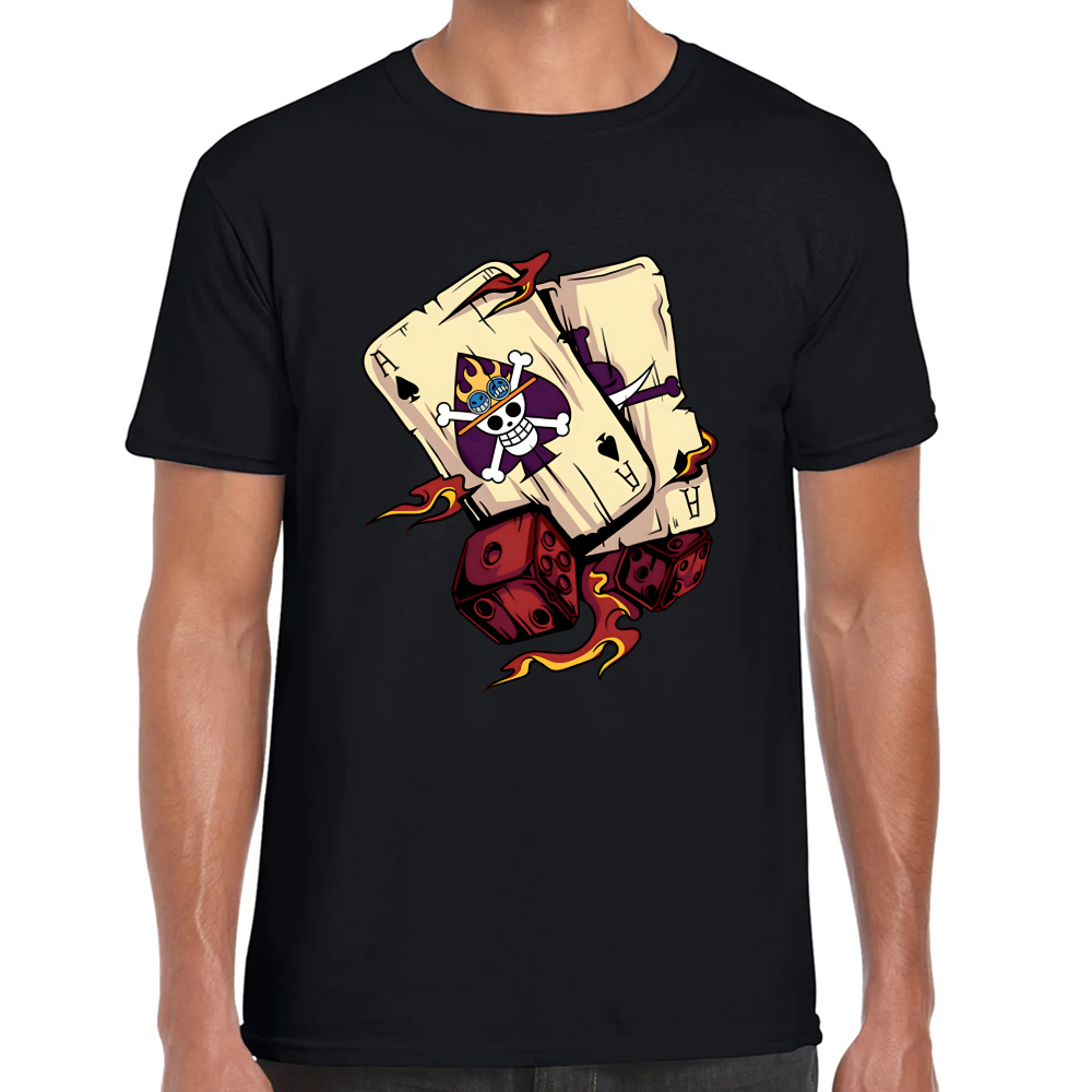 Playera One Piece Poker Algodón Premium #0002190