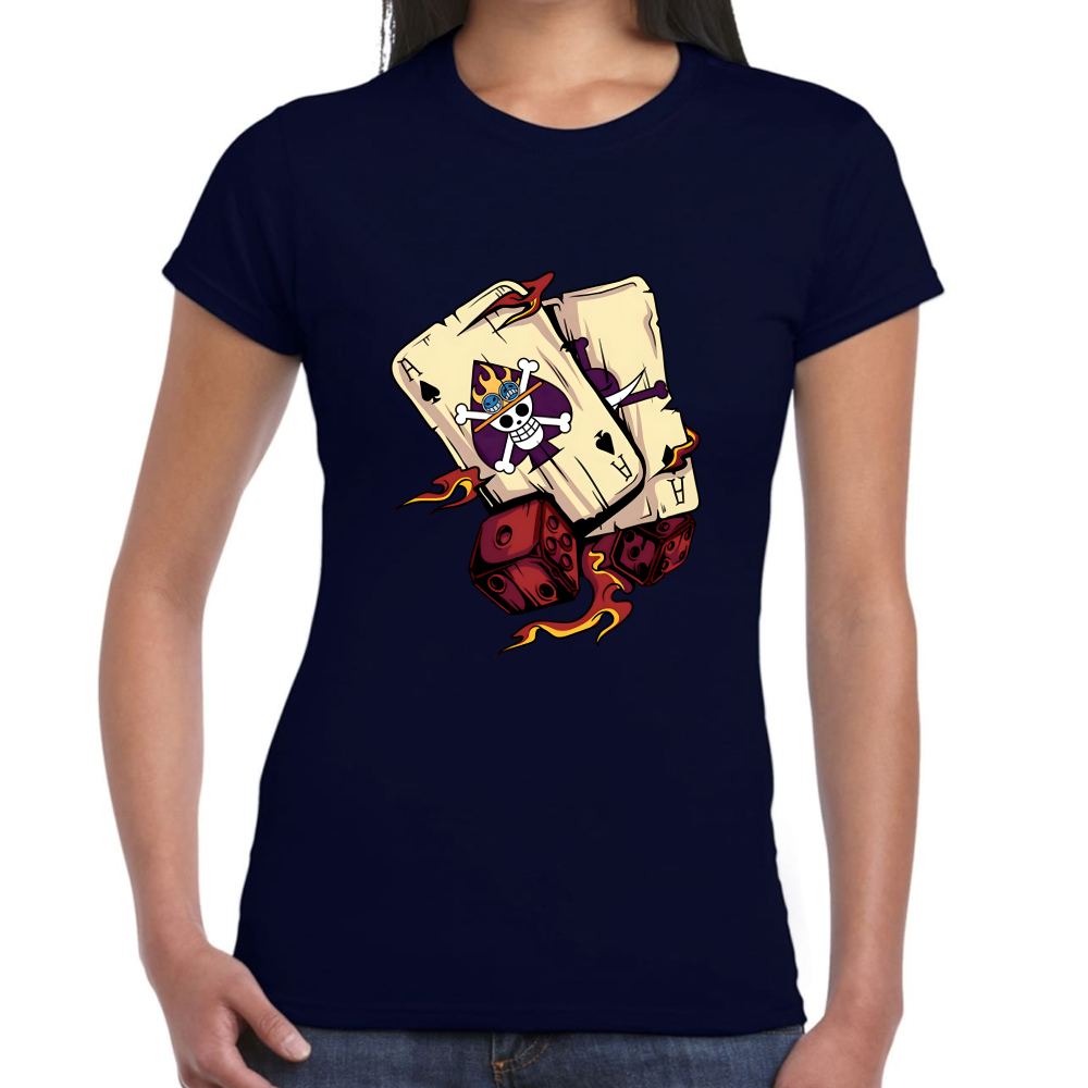 Playera One Piece Poker Algodón Premium #0002190