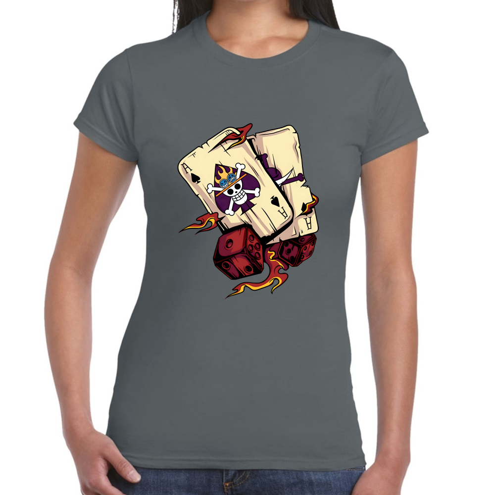 Playera One Piece Poker Algodón Premium #0002190
