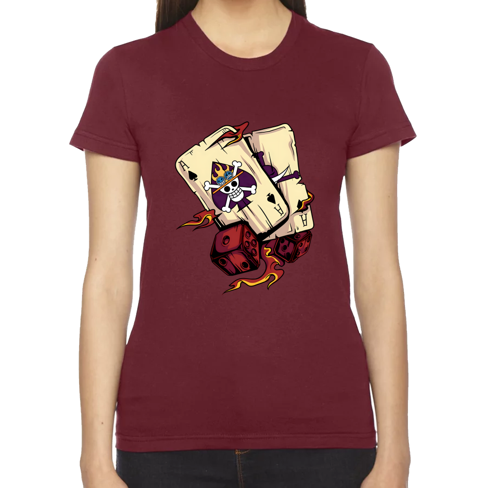 Playera One Piece Poker Algodón Premium #0002190