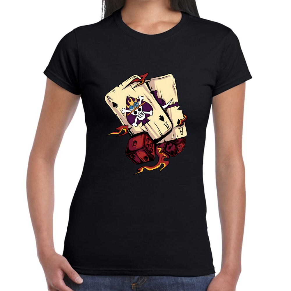 Playera One Piece Poker Algodón Premium #0002190