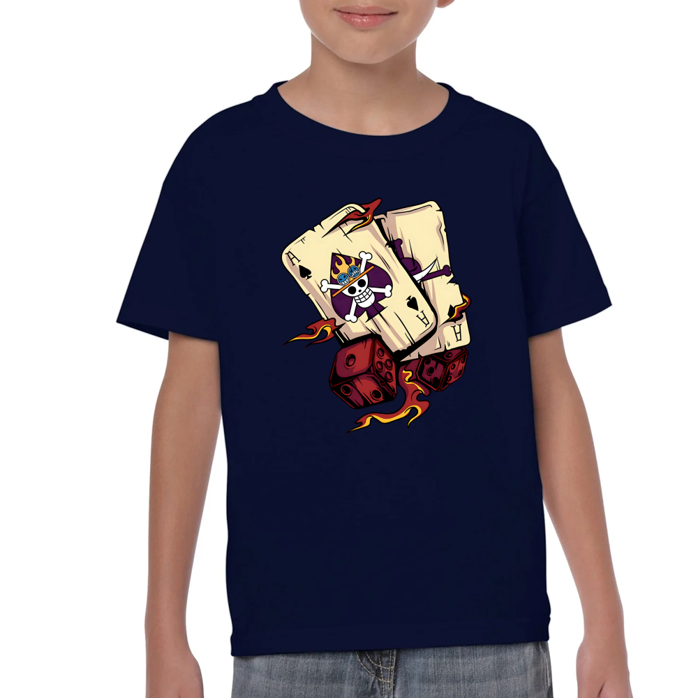 Playera One Piece Poker Algodón Premium #0002190