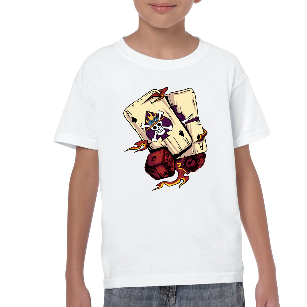 Playera One Piece Poker Algodón Premium #0002190