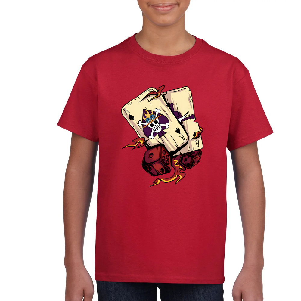 Playera One Piece Poker Algodón Premium #0002190