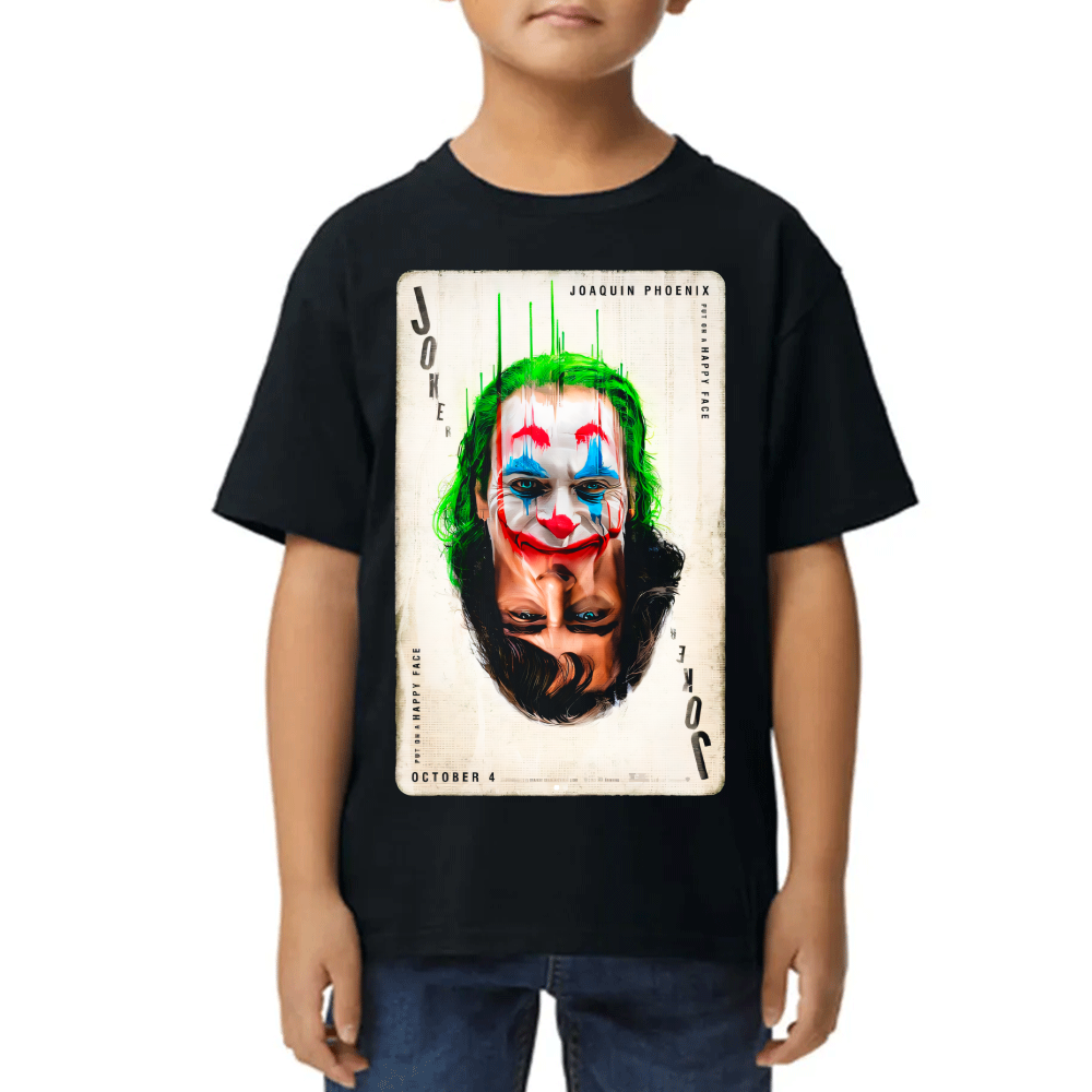Playera The Joker Ultimo Baile Caras Poker #0002211 Imagen principal del producto