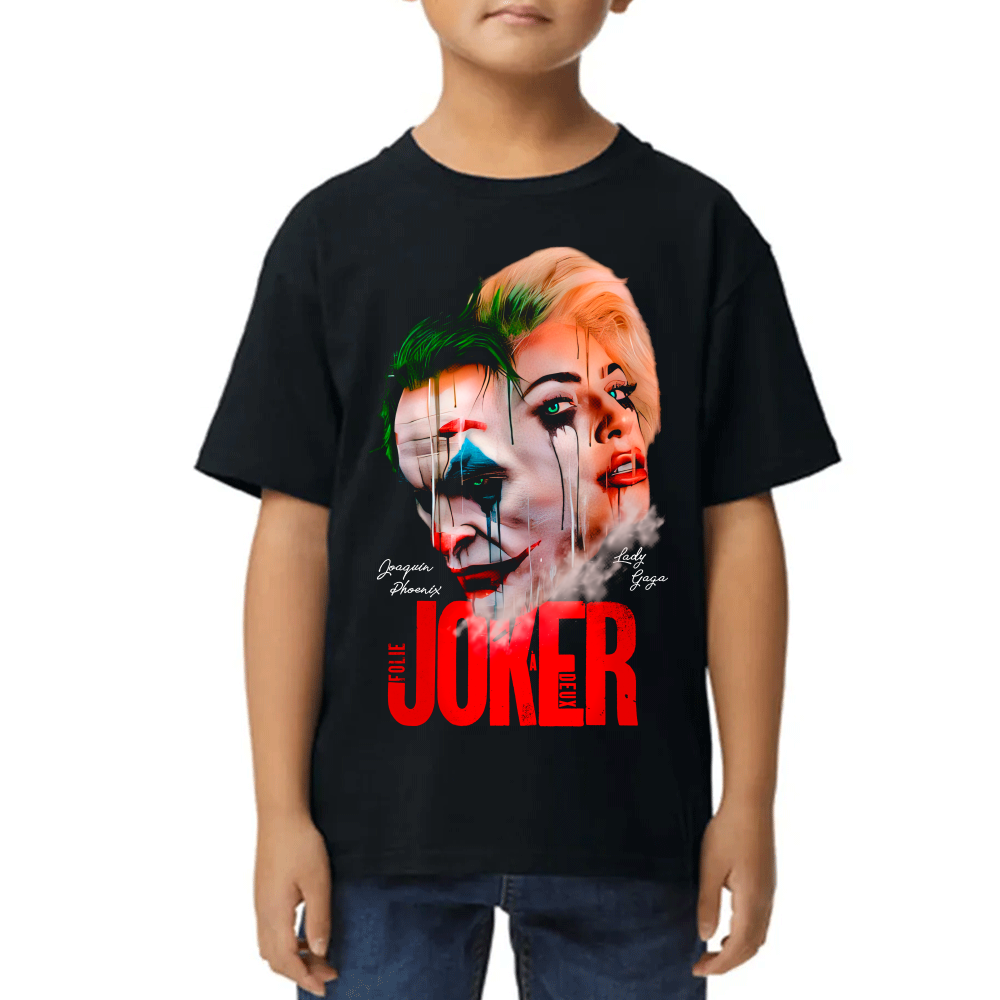 Playera The Joker Folie a Deux Faces Phonix Gaga  #0002212 Imagen principal del producto