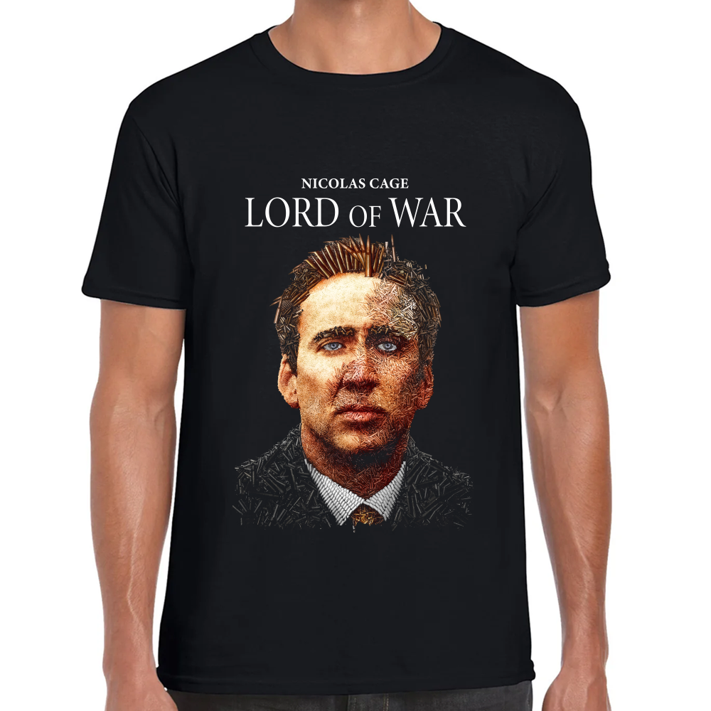 Playera Lord of War Nicolage Cage Algodón #0002217