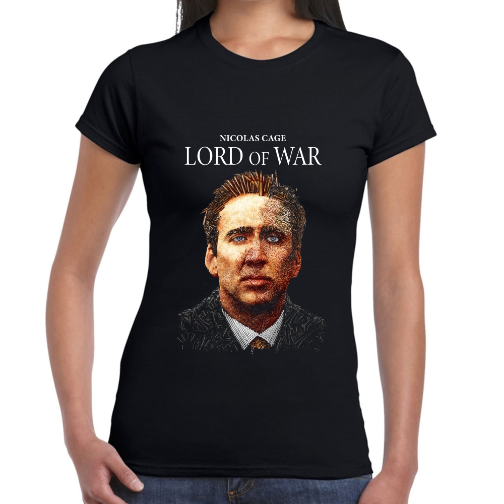 Playera Lord of War Nicolage Cage Algodón #0002217