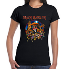 Playera Iron Maiden Día de Muertos México Mariachi #0002221
