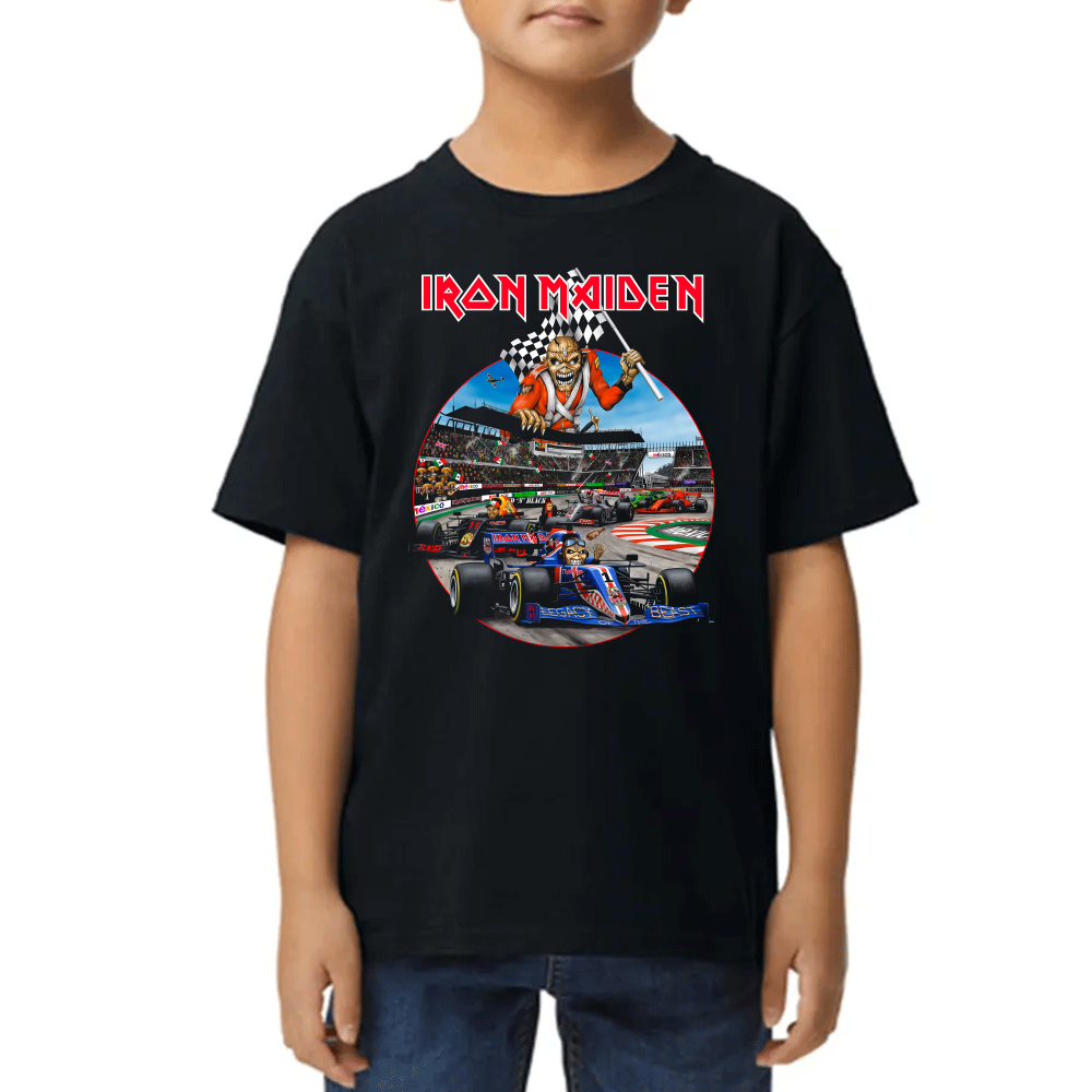 Playera Iron Maiden Formula 1 México Algodón #0002222