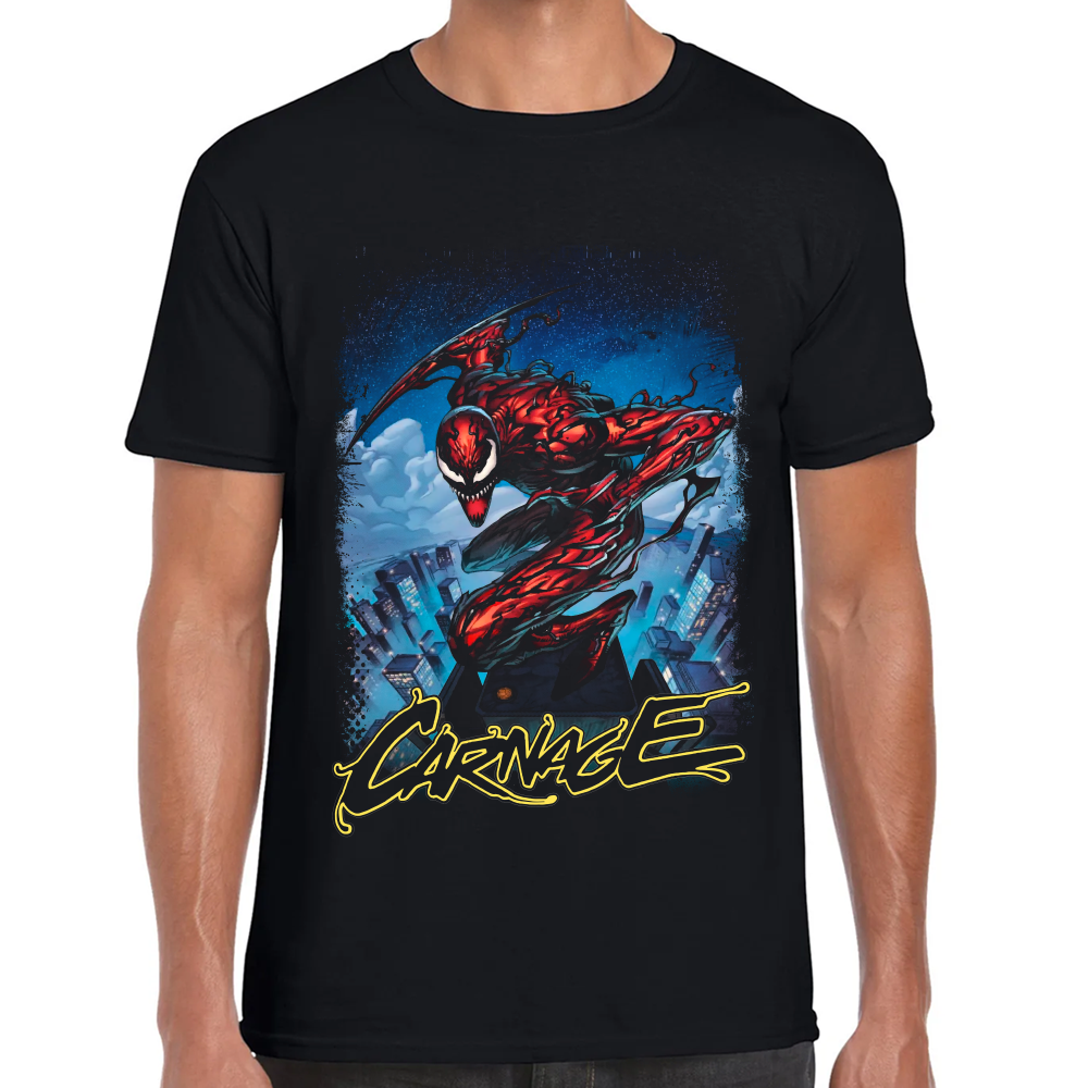 Playera Carnage Marvel Algodón Premium #0002230