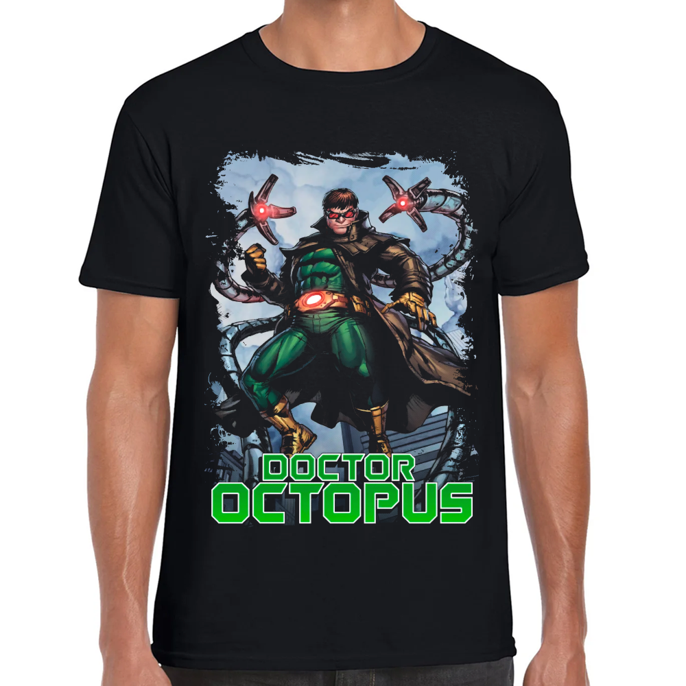 Playera Doctor Octopus Marvel Algodón Premium #0002233
