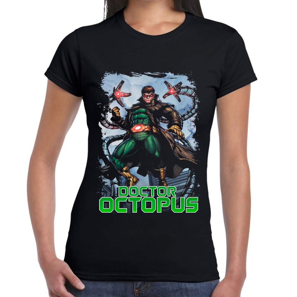 Playera Doctor Octopus Marvel Algodón Premium #0002233