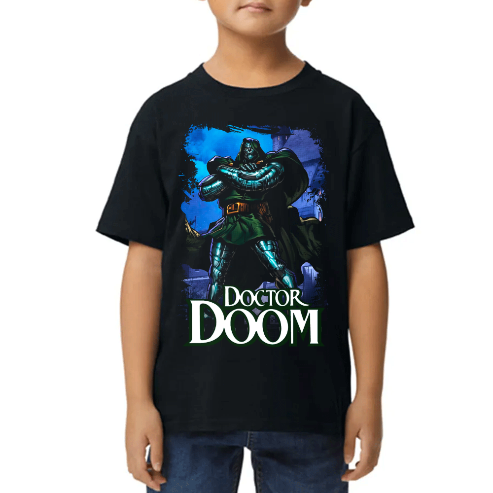 Playera Doctor Doom Marvel Algodón Premium #0002234