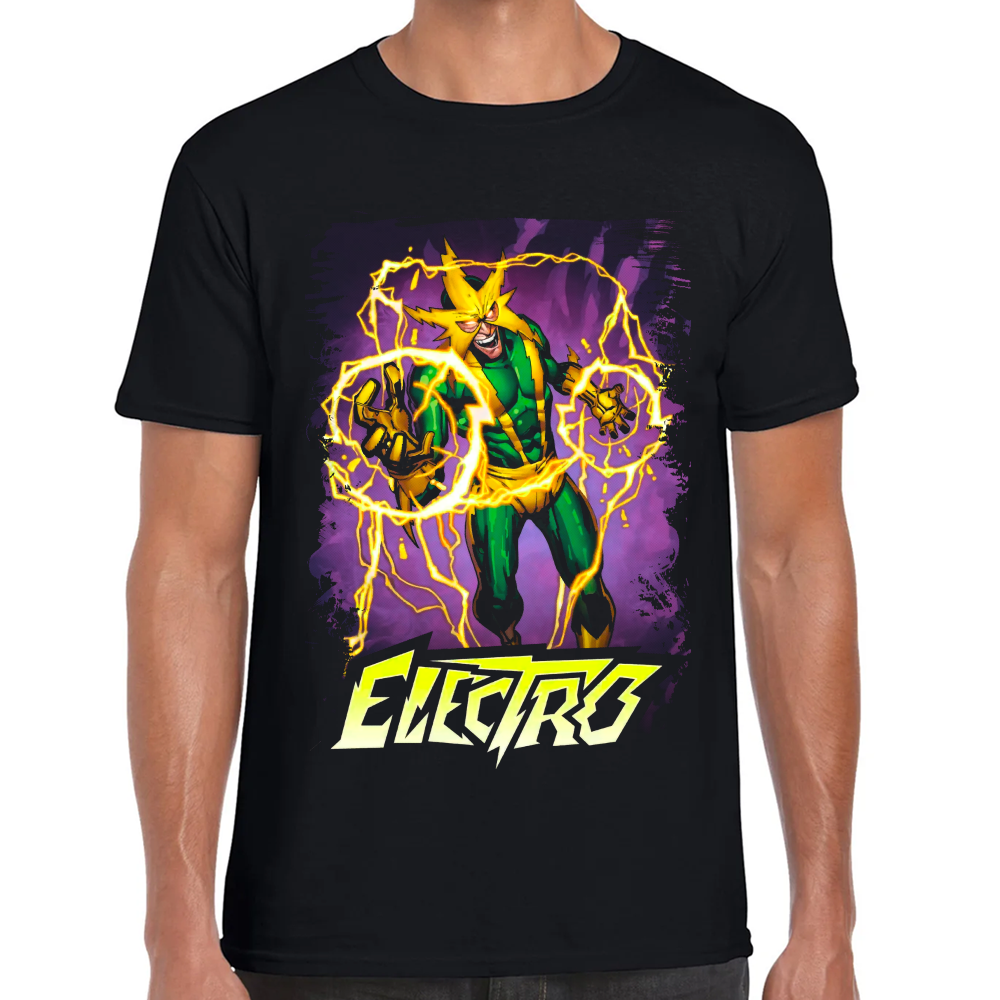 Playera Electro Marvel Algodón Premium #0002235