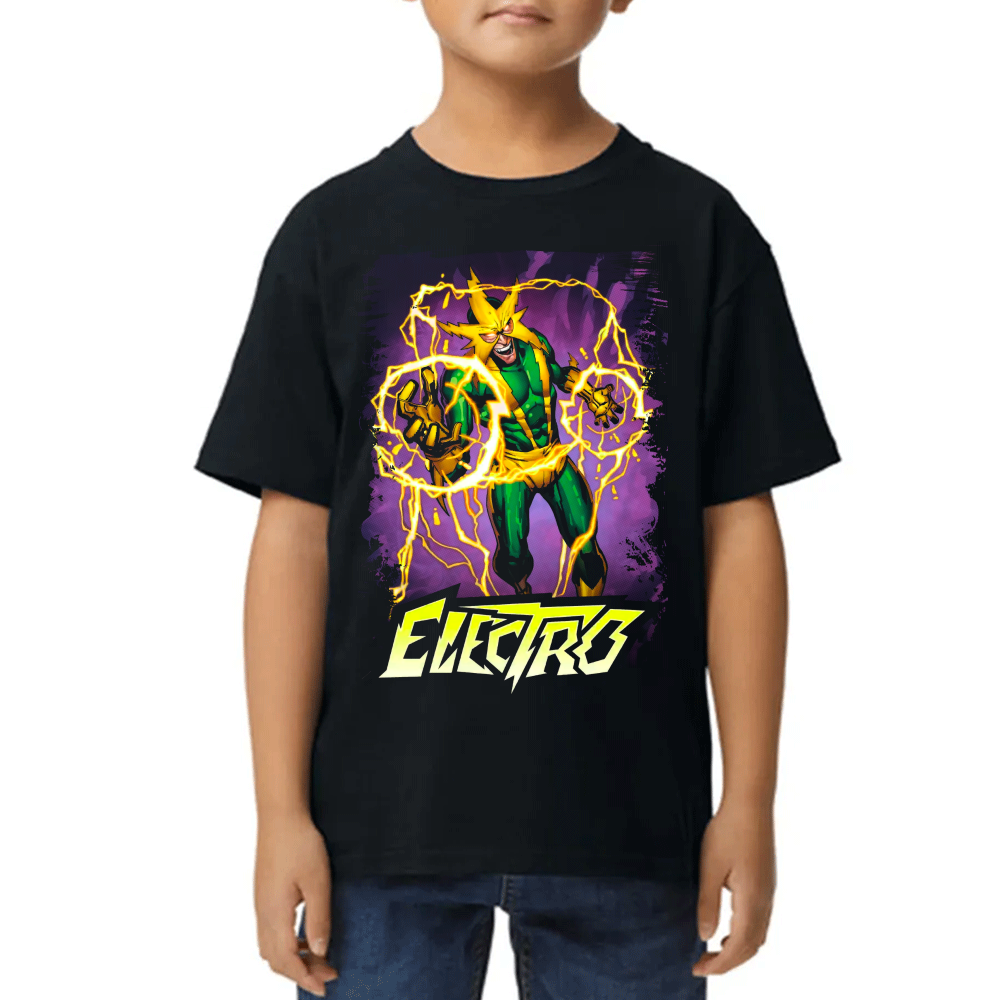 Playera Electro Marvel Algodón Premium #0002235 Imagen principal del producto
