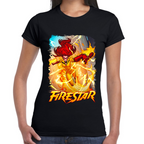 Playera Firestar Marvel Algodón Premium #0002236