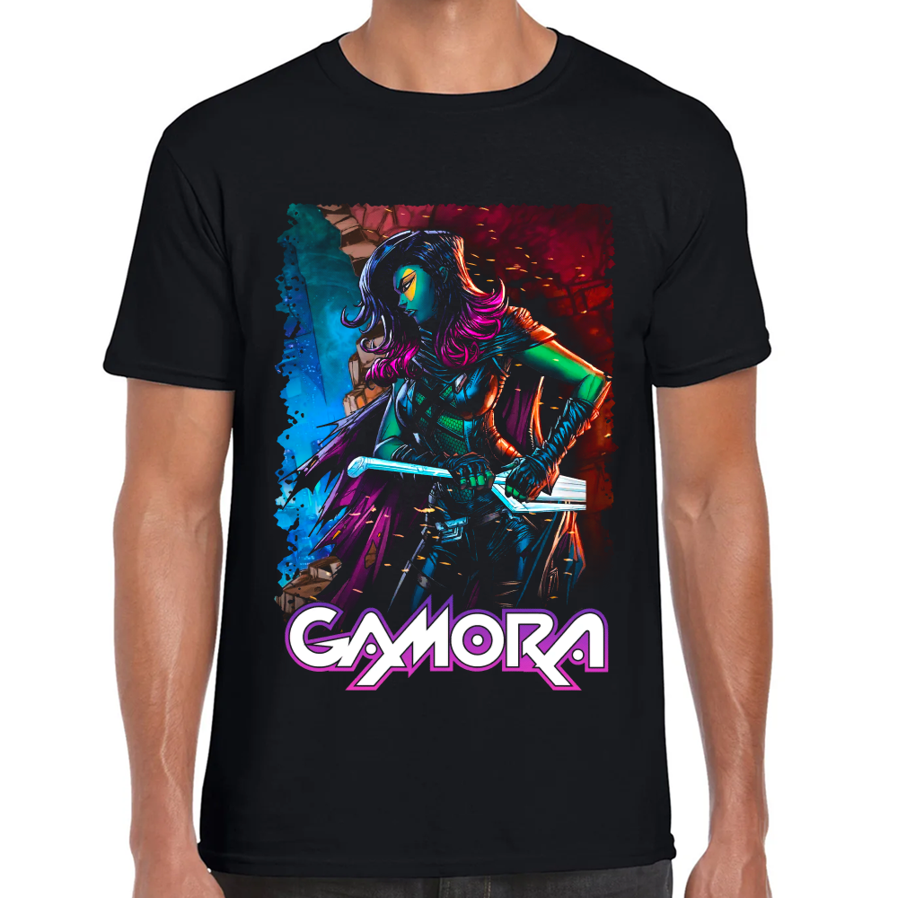 Playera Gamora Marvel Algodón Premium #0002238