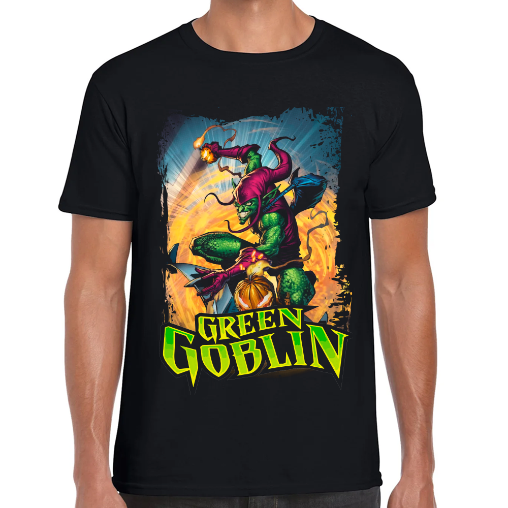 Playera Green Goblin Marvel Algodón Premium #0002241