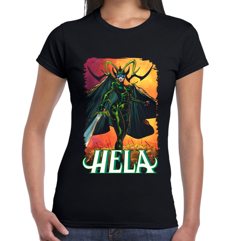 Playera Hela Marvel Algodón Premium #0002242
