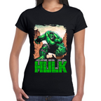 Playera Hulk Marvel Algodón Premium #0002244