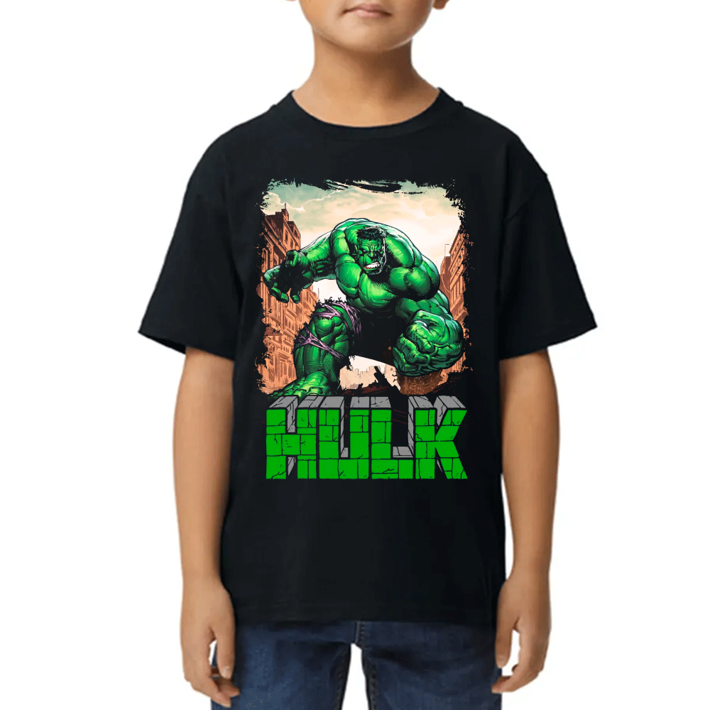 Playera Hulk Marvel Algodón Premium #0002244 Imagen principal del producto